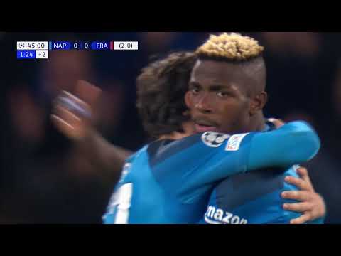 Napoli 3-0 Eintracht Frankfurt | UEFA Champions League RO16 Leg 2 Match Highlights