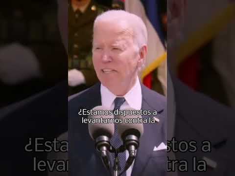 Biden subraya que no se abandonará a Ucrania para que no caiga bajo el yugo ruso