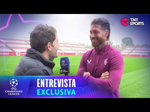 SERGIO RAMOS: QUIZÁ LE DAN MÁS VALOR A UNA VICTORIA EN LA CHAMPIONS | ENTREVISTA | SEVILLA VS PSV