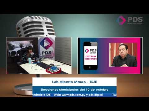 Entrevista - Luis Alberto Mauro - TSJE - Elecciones Municipales del 10 de octubre