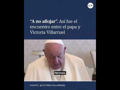 El papa Francisco se reunió con la vicepresidenta Villarruel en una audiencia que duró casi una hora