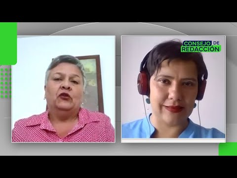 Luz María Múnera, exrep. a la Cámara y Laura Bonilla, Subdirectora Fundación Paz & Reconciliación