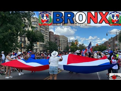 GRAN PARADA DOMINICANA Del BRONX /  Bronx Dominican Parade 2024 #paradadominicana #migente#newyork