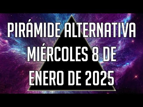 Pirámide Alternativa para el Miércoles 8 de Enero de 2025 - Lotería de Panamá