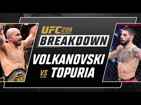 UFC 298 Main Event Break Down and Analysis | UFC 298 Breakdown