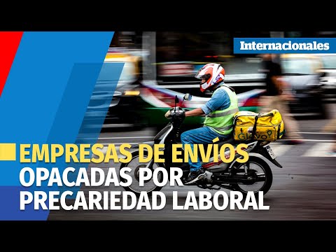 La precariedad laboral opaca el auge de las empresas de envíos en Latinoamérica