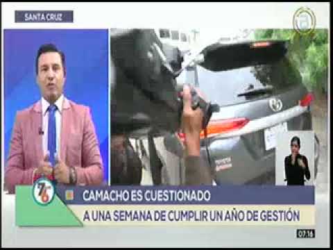 26042022 PEDRO GARCÍA FERNANDO CAMACHO CUMPLIRÁ UN AÑO DE GESTIÓN BOLIVIA TV
