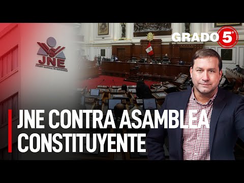 JNE prohíbe convocar a referéndum para Asamblea Constituyente | Grado 5 con René Gastelumendi