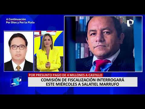 Abogado de Salatiel Marrufo: Él está dispuesto a declarar por presunto cobro de S/ 4 millones