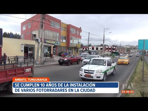 Municipio de Ambato retirará 8 fotorradares en la ciudad