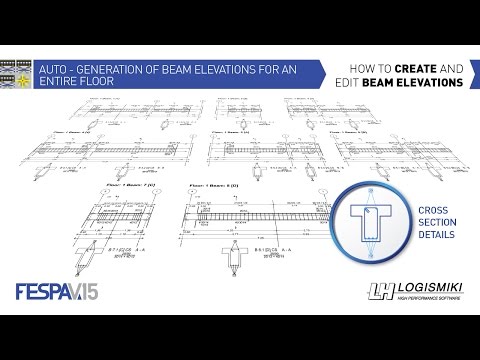 Fespa - How to create and edit beam elevations