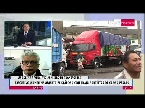Noticias Mañana | Luis César Rivera, viceministro de Transportes