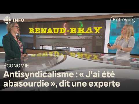 Tactiques antisyndicales de Renaud-Bray | Zone économie