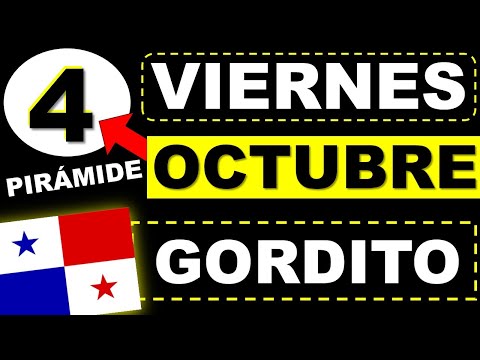 Pirámide de la Suerte Lotería de Panamá Para el Gordito Zodiaco Millonario del 4 de Octubre 2024