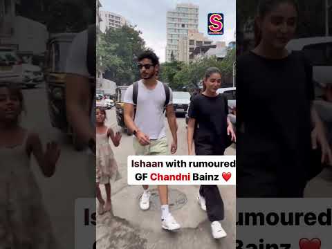 Ishaan Khattar Papped With His Rumoured Girlfriend, The Most Chill Couple Seen | N18S | #shorts