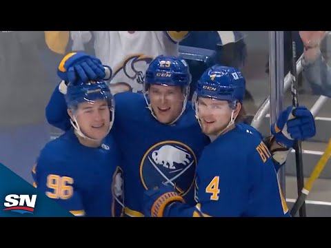 Beck Malenstyn Chases Alexandar Georgiev With Sabres Fourth First Period Goal