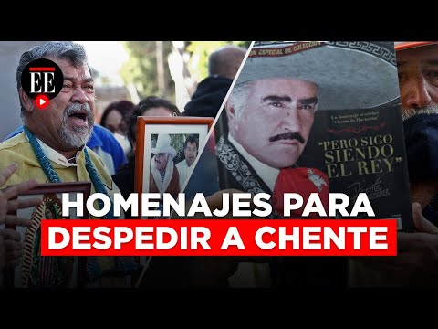 Despiden a Vicente Fernández con homenajes en todo México | El Espectador