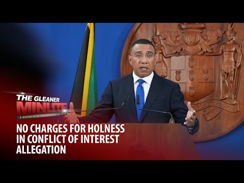 THE GLEANER MINUTE: No charges against Holness | OPM cyberattack | Police recruit dies