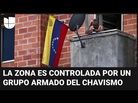 Así es la represión del régimen de Maduro en un vecindario de Caracas