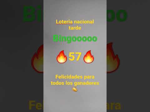 bingooo 57lotería gana mas #dineroparahoy #horóscopo #loteria #mago #guirreloteria #numerologia