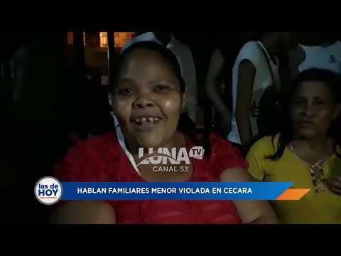 Familiares de menor violada en Cecara piden justicia