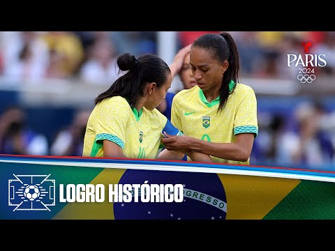 Marta se convirtió en la primera futbolista no estadounidense en jugar 3 finales de Juegos Olímpicos