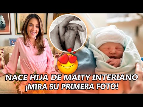 Nació la HIJA de Maity Interiano ¡Mira la primera foto de la bebé!