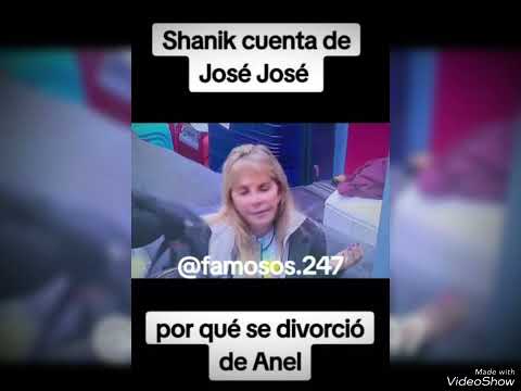 Shakira Berman confesó ser culpable del divorcio de José José con Anel!