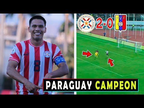 ASI REACCIONA PRENSA SUDAMERICANA a CAMPEON PARAGUAY vs VENEZUELA PREOLIMPICO SUB-23