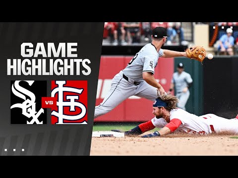 White Sox vs. Cardinals Game Highlights (5/4/24) | MLB Highlights