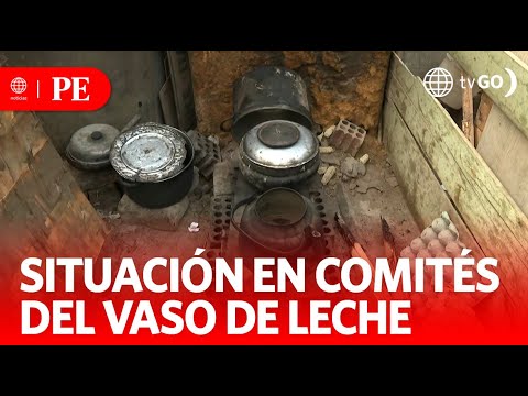 La situación en los comités del vaso de leche | Primera Edición | Noticias Perú
