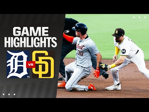 Tigers vs. Padres Game Highlights (9/4/24) | MLB Highlights