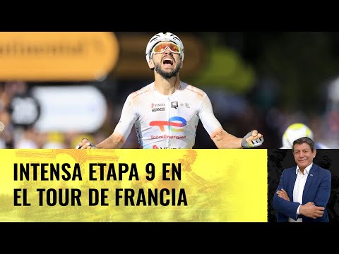 Intensa etapa 9 en el Tour de Francia