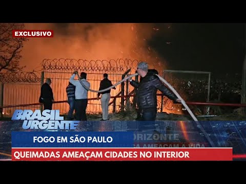 São Paulo em chamas: como interior está enfrentando os incêndios | Brasil Urgente