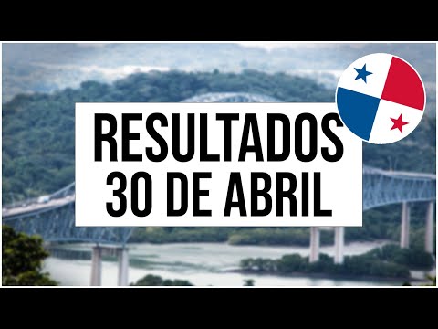 Resultados Lotería de Panamá Domingo 30 de Abril 2023
