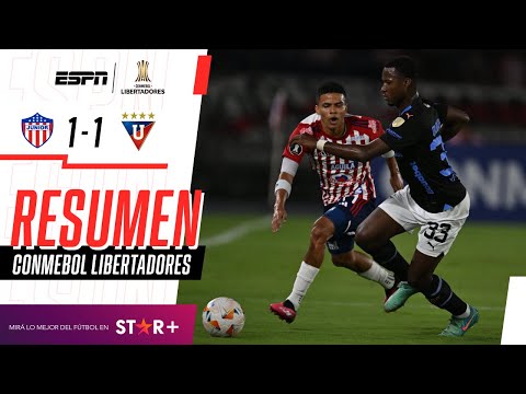 ¡EL TIBURÓN Y LA U NO SE SACARON DIFERENCIAS EN BARRANQUILLA! | Junior 1-1 Liga de Quito | RESUMEN