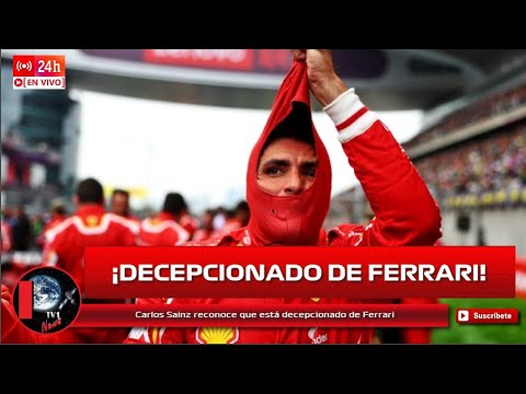 Carlos Sainz reconoce que está decepcionado de Ferrari previo al GP de Miami F1 2024