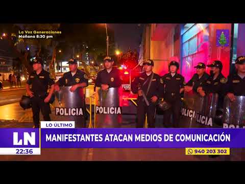Latina Televisión rechaza ataques a medios de comunicación