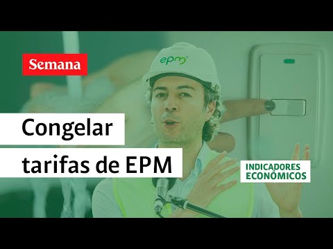 Alcalde de Medellín solicita congelación de tarifas de servicios públicos de EPM
