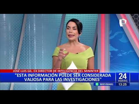 24Horas ENTREVISTA | José Luis Gil, exdir. de Inteligencia del Mininter, analiza caso 'El Español'