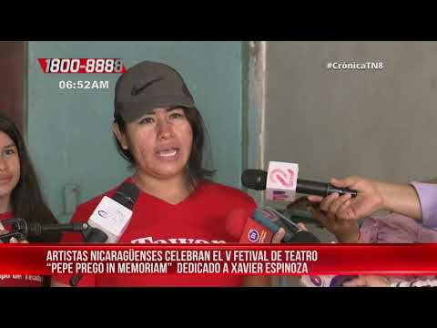 Escuela Nacional Pilar Aguirre celebra el V Festival de Teatro en Nicaragua