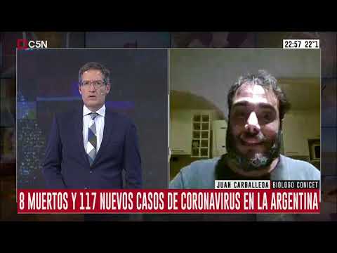 Coronavirus en Argentina: Habla el biólogo Juan Carballeda del CONICET