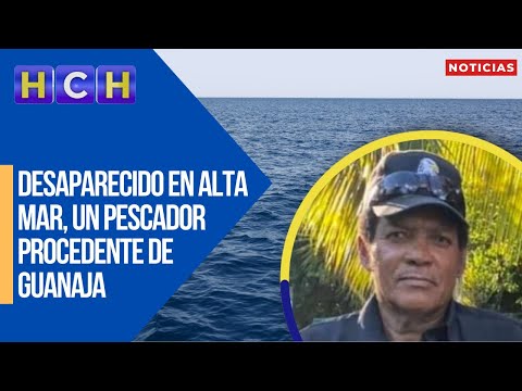 ¡Hace más de 24 horas! Desaparecido en alta mar, un pescador procedente de Guanaja