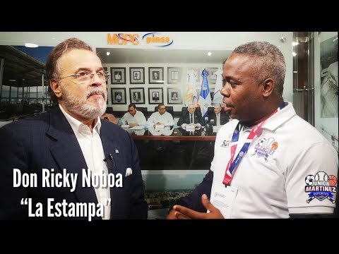 Don Ricky Noboa se retiró de la “Narración” del béisbol de República Dominicana