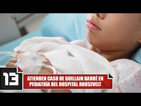 Atienden caso de Guillain Barré en pediatría del hospital Roosevelt