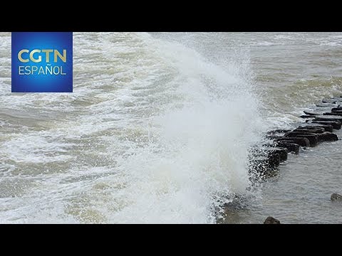 El tifón Saudel atraviesa el Mar Meridional de China y se dirige a Vietnam