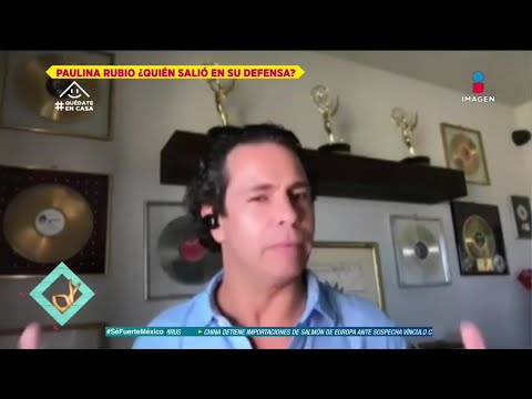 ¡Diego Schoening sale en defensa de Paulina Rubio! | De Primera Mano