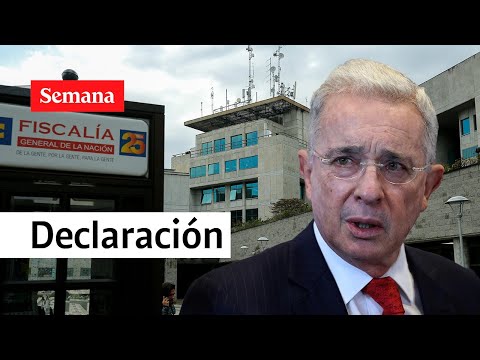 Arrancó la declaraciones del expresidente Álvaro Uribe en la Fiscalía | Videos Semana