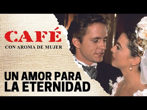 Gaviota y Sebastián se convierten en marido y mujer | Café, con aroma de mujer 1994