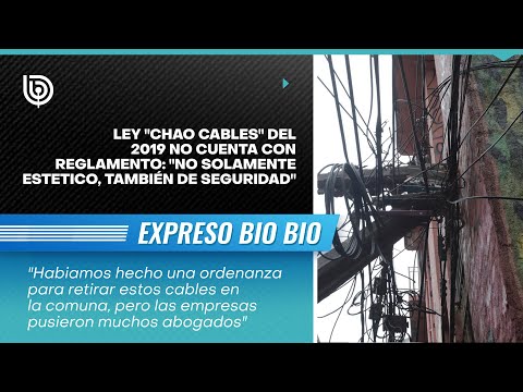 Ley Chao Cables del 2019 no cuenta con reglamento: No solamente estético, también de seguridad